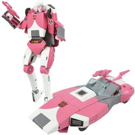 Hasbro Takara Tomy Missing Link C-08 Arcee Figurine Transformers Collection 1986
