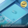 SteelSeries QcK L Tapis de souris gaming - Cyan