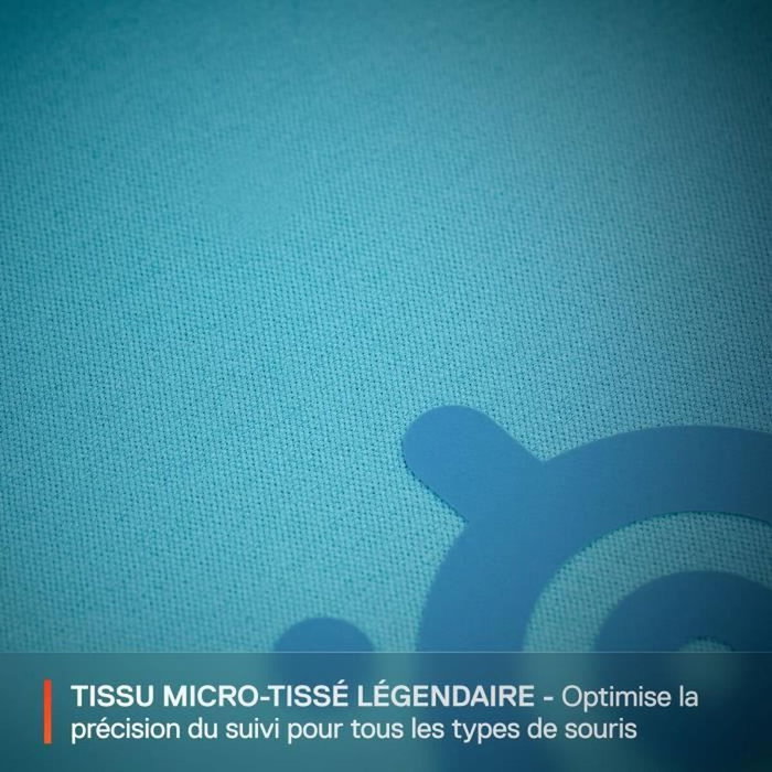 SteelSeries QcK L Tapis de souris gaming - Cyan SteelSeries QcK L Tapis de souris gaming - Cyan