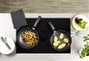 Fissler 159-105-24-100/0 - Poêle à frire Adamant® Comfort 24 cm avec revêtement antiadhésif durci sans PFOA et fond apte pour induction
