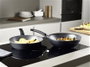 Fissler 159-105-24-100/0 - Poêle à frire Adamant® Comfort 24 cm avec revêtement antiadhésif durci sans PFOA et fond apte pour induction
