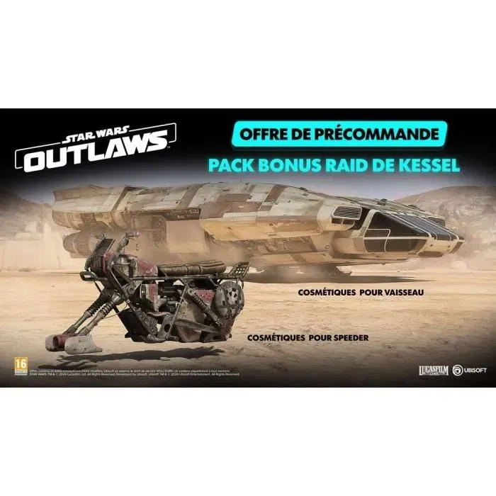 Ubisoft - Star Wars : Outlaws - Jeu vidéo Xbox Series X - Édition Standard