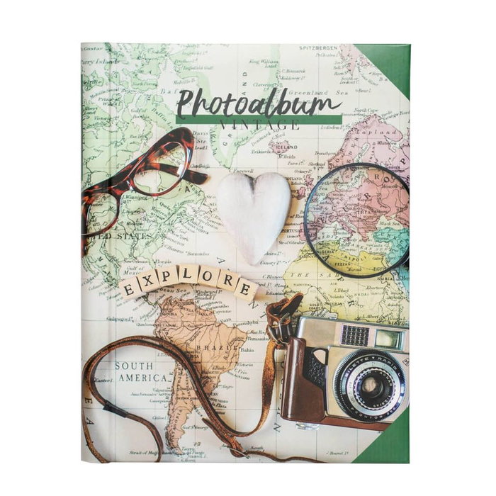 ERIK Album de Photos Autoadhésives Voyage Vintage ERIK Album de Photos Autoadhésives Voyage Vintage