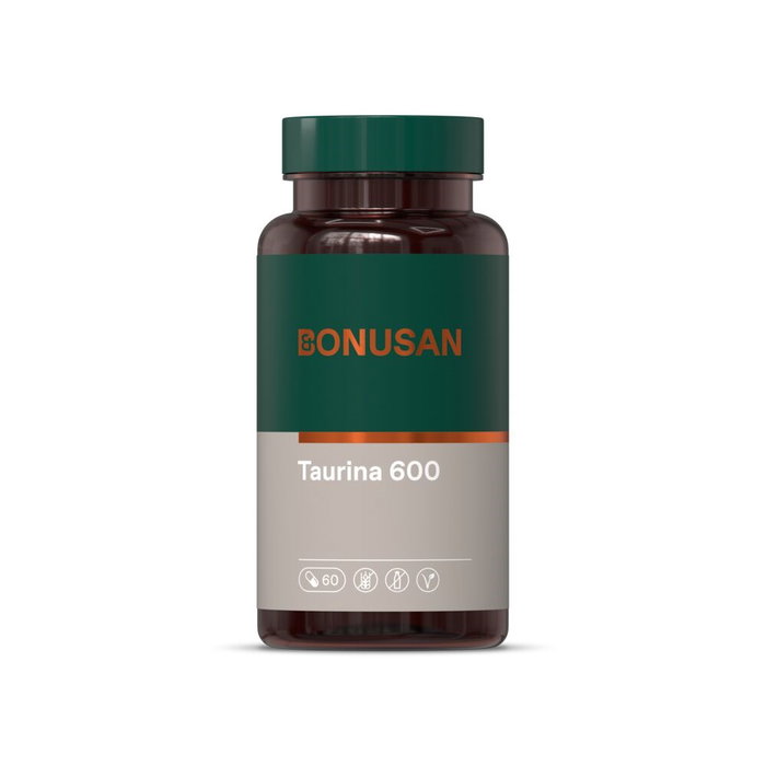 BONUSAN Taurine 600mg 60 capsules