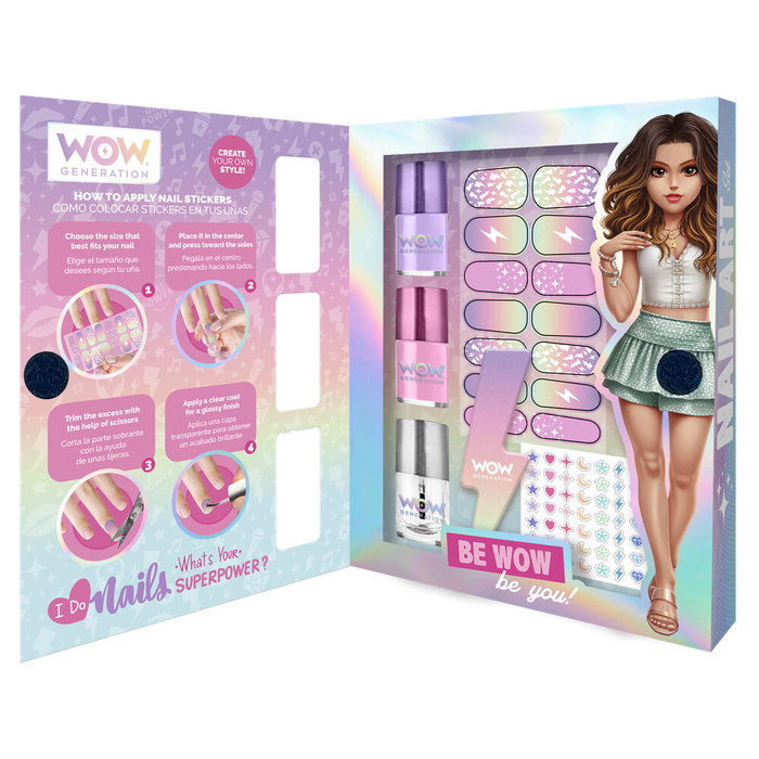 KIDS LICENSING Set d'esmaltes changement de couleur Wow Generation KIDS LICENSING Set d'esmaltes changement de couleur Wow Generation
