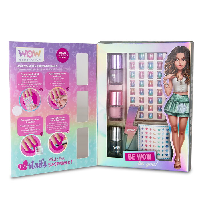 Kids Licensing Set Esmaltes Changement de Couleur WOW Generation - Kit Nail Art Solaire +6 Ans Kids Licensing Set Esmaltes Changement de Couleur WOW Generation - Kit Nail Art Solaire +6 Ans