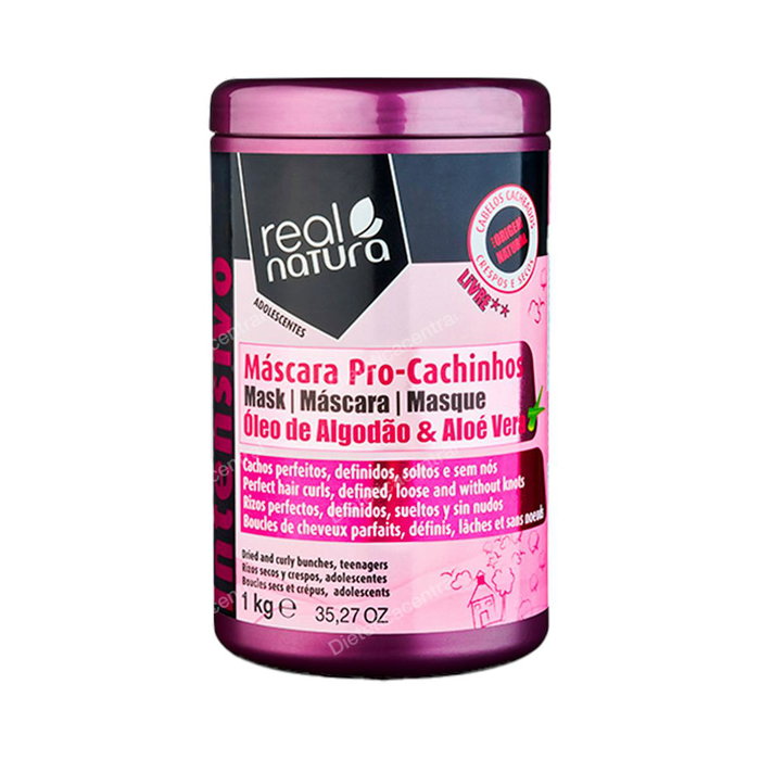 Real Natura Mascarilla Sem Sal Pro-Cachinhos 1kg