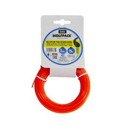 WOLFPACK LINEA PROFESIONAL Fil Nylon Rond 2,0 mm (Rouleau 15 m)