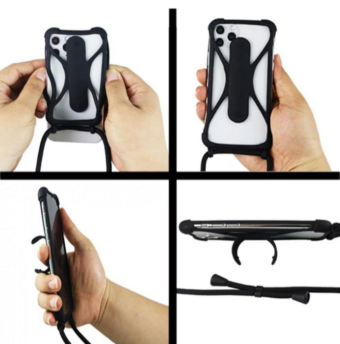 ProXtend Porte-badge universel avec support pliable - Lanyard et stand pour cartes