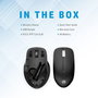 HP Souris sans fil 430 - Souris ergonomique multi-périphériques avec capteur multi-surface, boutons programmables et autonomie 24 mois