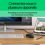 HP Souris sans fil 430 - Souris ergonomique multi-périphériques avec capteur multi-surface, boutons programmables et autonomie 24 mois