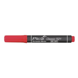 Pica Marqueur permanent type pinceau rouge