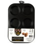 Lily Cook Moule pour 6 muffins de 7 cm de diamètre