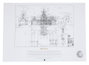 Weta Workshop Le Seigneur des Anneaux plan de construction Art Print The Stable of Edoras 59 x 42 cm