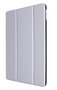 Elbe FU-004 Funda iPad 10.2" 2020, Housse de Protection en TPU et Tissu PU Résistante avec Compartiment pour Apple Pencil, Couleur Argentée