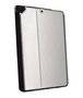 Elbe FU-004 Funda iPad 10.2" 2020, Housse de Protection en TPU et Tissu PU Résistante avec Compartiment pour Apple Pencil, Couleur Argentée