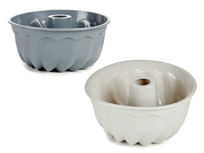 Kinvara Moule en Silicone Roscon Assorti 22 x 10,5 x 22 cm Gris (Set de 12)