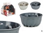 Kinvara Moule en Silicone Roscon Assorti 22 x 10,5 x 22 cm Gris (Set de 12)
