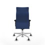 Piqueras Y Crespo Fauteuil Albacete Bleu marine avec mécanisme synchrone et accoudoirs 2D