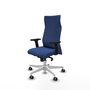 Piqueras Y Crespo Fauteuil Albacete Bleu marine avec mécanisme synchrone et accoudoirs 2D