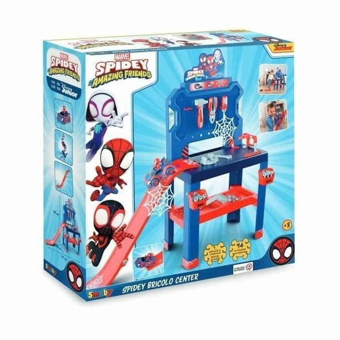 Smoby Établi Bricolo Spidey Disney Marvel