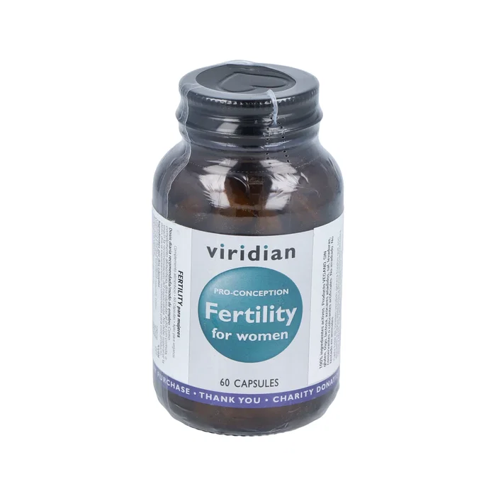 Viridian Fertility Para Mujeres 60Cap.Veg. Complément Fertilité Féminine avec Vitamines et Minéraux Vegans Viridian Fertility Para Mujeres 60Cap.Veg. Complément Fertilité Féminine avec Vitamines et Minéraux Vegans