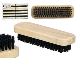 ARTE REGAL Brosse à chaussures en bois et plastique