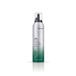 Joico Mousse Coiffante Fixation Ferme Joi Whip Design Foam 7 Sans Alcool pour Volume et Corps, Protection Thermique, 300 ml
