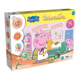 Science4You - Jeu Éducatif Veterinaria Peppa Pig 80002989 - Découvre les Soins aux Animaux - Jouet pour Enfants dès 4 Ans - En Espagnol