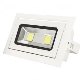 Downlight LED 40W 3600Lm 6000K Rectangulaire Basculant 40.000H WR-RECTBAS-40W-CW