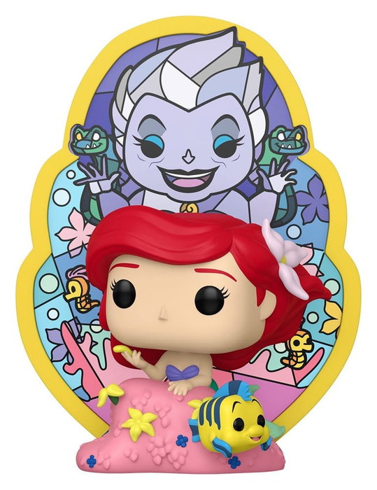 Funko Pop! Deluxe La Petite Sirène Ariel (Ursula Stained Glass) figurine de collection en vinyle