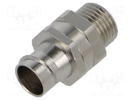LAPP SILVYN® LGS-2 Connecteur de bord droit M16 en laiton nickelé IP54