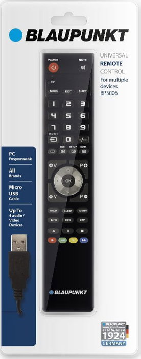 Télécommande Universelle Blaupunkt BP3006
