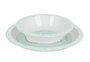 Safta Set d'assiettes, couverts et verre Miffy Menthe 26x26x9 cm pour enfant à partir de 3 ans