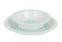 Safta Set d'assiettes, couverts et verre Miffy Menthe 26x26x9 cm pour enfant à partir de 3 ans