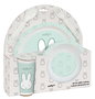 Safta Set d'assiettes, couverts et verre Miffy Menthe 26x26x9 cm pour enfant à partir de 3 ans
