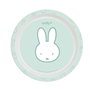 Safta Set d'assiettes, couverts et verre Miffy Menthe 26x26x9 cm pour enfant à partir de 3 ans