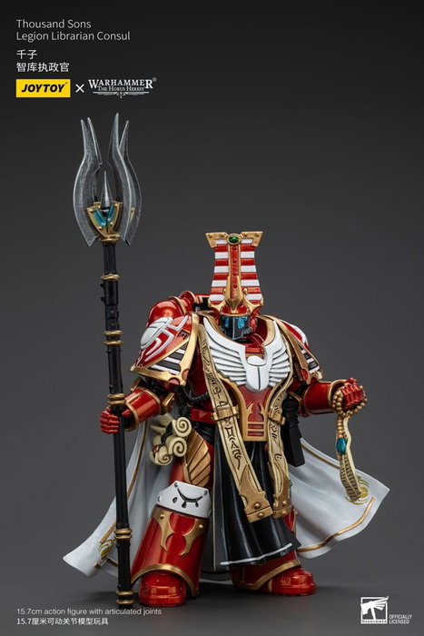 Joy Toy (CN) Warhammer The Horus Heresy Thousand Sons Legion Librarian Consut 16 cm