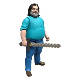 Minecraft, le film figurine Steve 10 cm