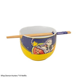 Cinereplicas Bol à ramen Rumi Superstar Flavor Kpop Demon Hunters avec baguettes en bambou