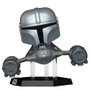 Funko Pop Rider Deluxe The Mandalorian dans le N-1 Starfighter