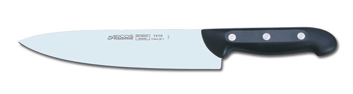 ARCOS Couteau de cuisinier Maitre 215 mm en acier inoxydable ARCOS Couteau de cuisinier Maitre 215 mm en acier inoxydable