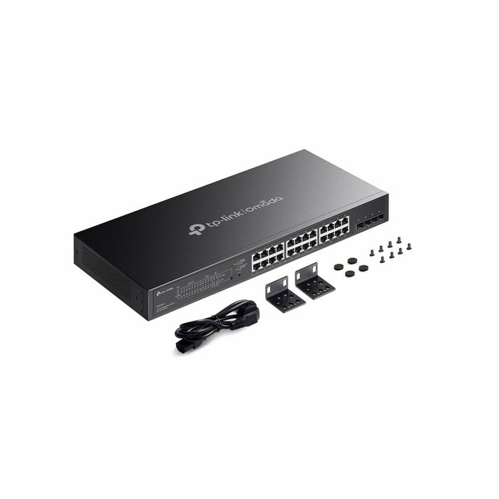 TP-LINK Switch Omada SG2428LP V1, 24 Ports Gigabit RJ45, 4 Ports SFP PoE+