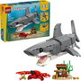 LEGO Creator 3-en-1 Le Redoutable Requin et le Coffre au Trésor, 379 pièces