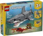 LEGO Creator 3-en-1 Le Redoutable Requin et le Coffre au Trésor, 379 pièces
