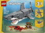 LEGO Creator 3-en-1 Le Redoutable Requin et le Coffre au Trésor, 379 pièces