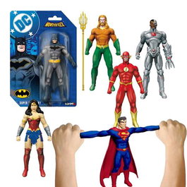 Bizak - Figura estirable DC Comics Monsterflex édition collection 15 cm - Modèles assortis
