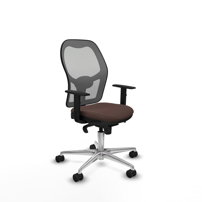 Piqueras y Crespo Chaise de Bureau 1D086N0 Gris Brun foncé Piqueras y Crespo Chaise de Bureau 1D086N0 Gris Brun foncé