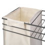 Emuca Chariot coulissant Titane avec paniers et sac à pain, Gris anthracite