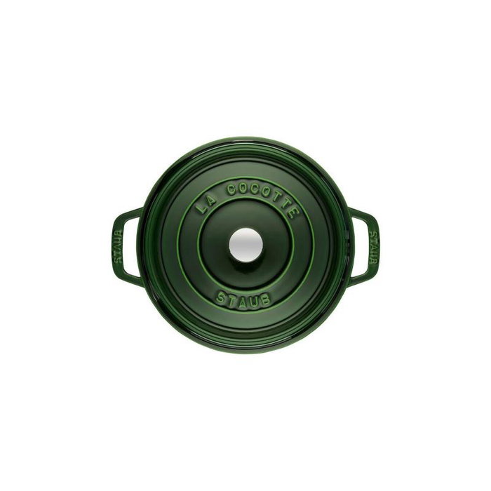 Staub Cocotte ronde 24 cm vert foncé 40509-356-0